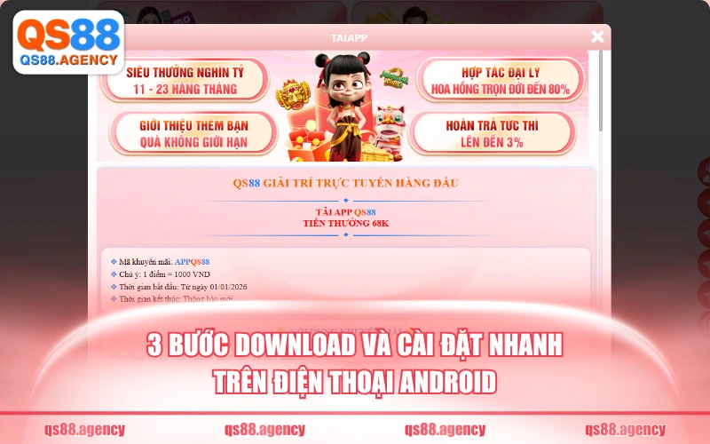 3 bước download và cài đặt nhanh trên điện thoại Android